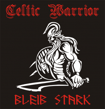 Preview: Celtic Warrior Bleib stark Kapuzenpullover (Unisex)